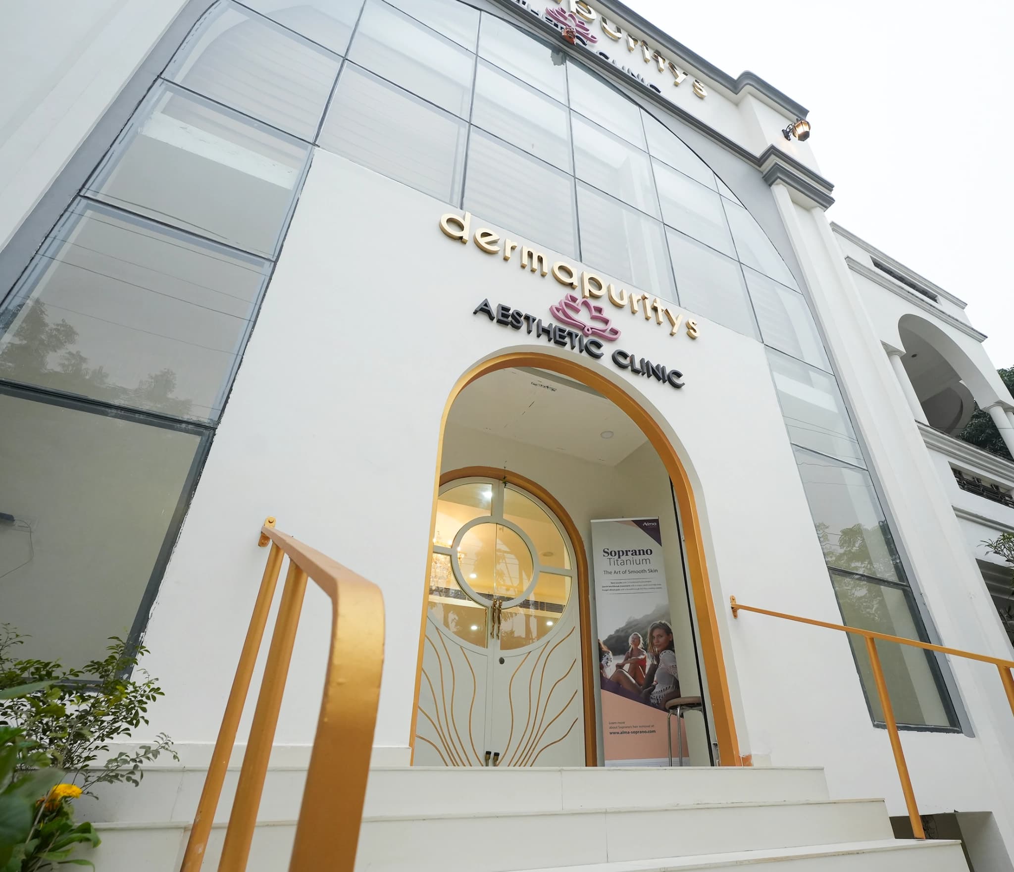 Medical professional examining patient