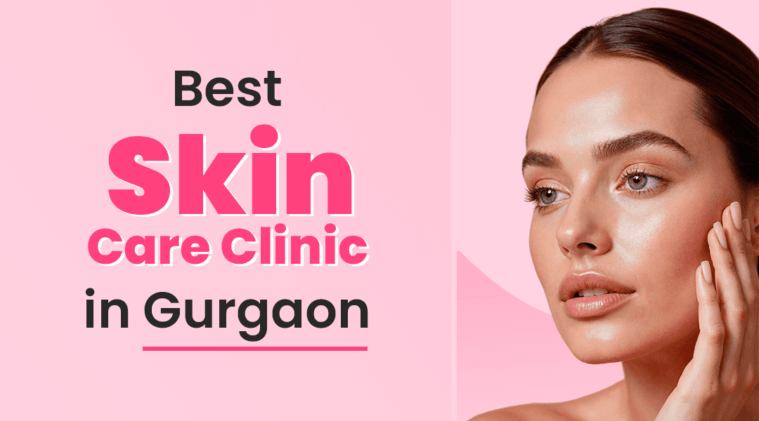 Anti-aging treatments demonstration showing a woman's face with circular callouts highlighting different skin areas