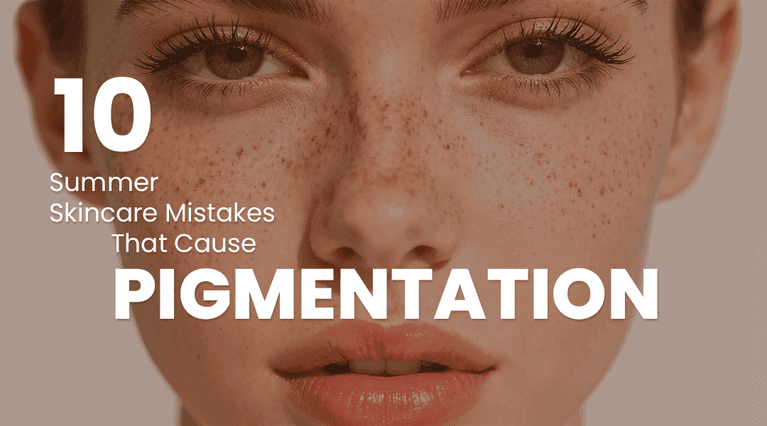 10 Summer Skincare Mistakes That Cause Pigmentation