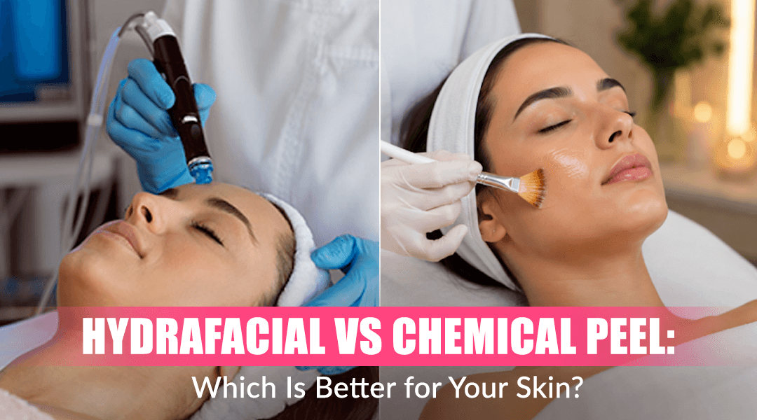 HydraFacial vs Chemical Peel: Which Is Better for Your Skin?